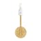 Designers Fountain Star Dust 5.25 in. 1-Light Brushed Gold Wall Sconce Light with Natural Marble Accent for Bathrooms D304C-WS-BG - alternate 1